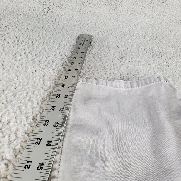 Bonobos Chino Pants Slim Tailored Mens Size 33x30 Light Gray Cotton Pockets - Picture 4 of 11